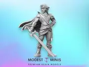Bart | 32mm 28mm DnD Mini | Resin | Dungeons and Dragons