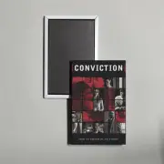 Conviction Mini TV Show Poster Fridge Locker Magnet