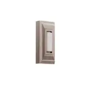 Craftmade Surface Mount Lighted Push Button, Stepped, Pewter - PB5007-AP