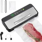 Food Vacuum Sealer Machine INK-VS03, Sealing Time Display, 80KPA Strong