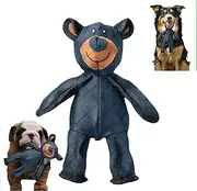 Mighty Bear Pet Toy,Unbreakable Bear,Toys Aggressive Chewers Indestructible Stuffed Plush Dog Squeaky Toy Tough Heavy Duty Chewer Dog Toy Large Breed