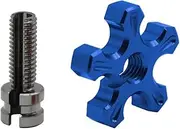 Clutch Cable Adjuster Screw for YA&MAHA YZ250F YZ426F YZ450F YZ250X Motorcycle Universal Clutch Cable Wire Adjuster(Blue,M8)