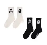 A BATHING APE Men's Goods BAPE x mastermind JAPAN MMJ LOGO SOCKS 1G23183911 b