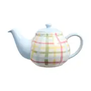 Maxwell & Williams Olde English Quality Porcelain Teapot 650ml - Multi Check