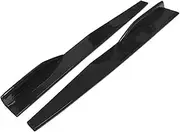 Car Side Skirts Extension Rocker Lip Splitters Compatible for Lexus Mercedes Benz W205 W203 W212 W124 W204 AMG Volvo XC90 S60 V40 S80 XC60(74.5cm Black)