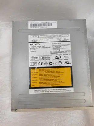 Sony CRX230AD 52x/32x/52x CD-RW 光碟機 IDE 介面