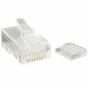 StarTech Cat6 RJ45 Stranded Modular Connector Plug (M), 50 Pack - CRJ45C6STR50