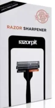 BRAND NEW RAZORPIT 3.0 MEN'S WOMEN'S RAZOR BLADE SHARPENER SHAVE MIRROR REUSABLE