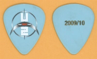 U2 Bono Edge Baby Blue Vintage Guitar Pick - 2009 360° Tour