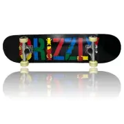 Grizzly Get a Grip Black High Quality Complete Skateboard Premium Deck 7.75" New