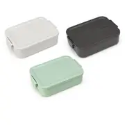 Brabantia Make & Take Bento Lunch Box - Dark Grey