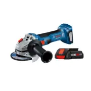 Bosch GWS18V-8N-KITBAT 18V 4-1/2" Brushless Angle Grinder w/ 4.0 Ah Battery