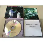 ．私人好貨．二手．DVD CD．早期 盒裝【沐月 MOUMOON LOVE BEFORE WE DIE】正版光碟 音樂專