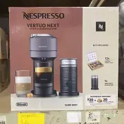 Nespresso Vertuo Next Espresso & Coffee Maker with Aeroccino 3 Milk Frother