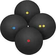 BESPORTBLE Elastic Squash Balls Pack Versatile Sports Balls for Baseball Practice Indoor Gym Use
