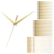 Clock Hands, 12 Set Clock Hands Kits Clock Mechanism Movement Aluminum,Gold,A02