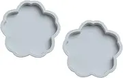 BRIGHTFUFU 2pcs Silicone Baking Tray Non Stick DIY Cake Mold with Flexible Design for Easy Release for Baking and Decorating Cakes