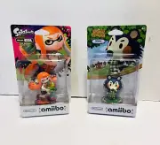 Nintendo amiibo - Splatoon - Inkling Girl - Orange Hair & Animal Crossing Mabel