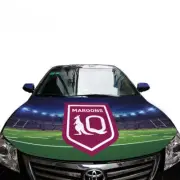 NRL New Qld Maroons Rugby League Bonnet Logo For Cars & 4Wd`s