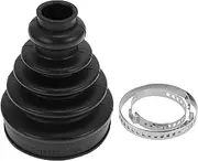 X AUTOHAUX Inner CV Joint Boot Kit for Volvo S60 2011-2016 for Volvo S80 2007-2015 Strong Durable Constant Velocity Joint Boot No.30759411 W/Clamps Rubber 1 Set