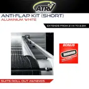 Aussie Traveller Anti Flap Kit Short Roll Out Caravan Awning 2.1m - 2.2m Camping