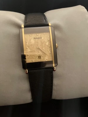 Men’s Rado Diastar Watch w Leather Band - NEW