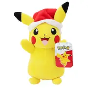 Pokemon Plush Seasonal Christmas 8" Pikachu with Hat