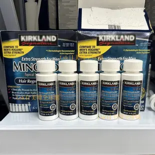 美國進口直郵 正品科克蘭（Kirkland 科克蘭）5% 60ml/滴管 液體/慕斯 好市多 洗髮水 洗髮露