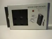Bbq Grill Cast Iron Smoker Box Wood Chip Great Smoke Flavor Outdoor Cooking Tool