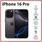 Apple iPhone 16 Pro 8GB+256GB BLACK TITANIUM Dual SIM Unlocked iOS Mobile Phone