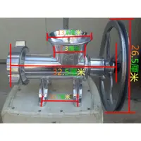 在飛比找ETMall東森購物網優惠-32型電動手動絞牛羊肉絞雞架糍杷辣椒攪碎機碎魚機犀牛絞肉機