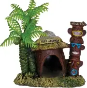 Exotic Environments Betta Hut With Palm Tree, by Blue Ribbon Pet Products, Part
