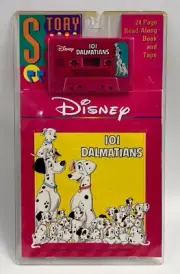 Disney 101 Dalmatians Original Soundtrack Read-Along Book w/ Cassette Sealed New