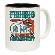 Fishing Is My Anger Management Mug Cup