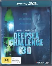 James Cameron's Deep Sea Challenge 3D (Blu-ray, 2014,2D/3D) New Region B