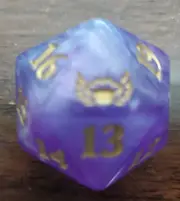 New Capenna Oversized Spindown Die MTG life counter dice