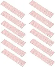 jojofuny 20pcs Plastic Drawer Organizer Multipurpose Divider Separator for Kitchen Bedroom Dresser Bathroom Easy to Use Corrosion Resistant Safe Odorless