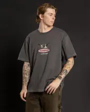 [Worship Supplies] Worship Supplies Men's Maybe Today T-Shirt in Worn Black Size XL XL Worn Black