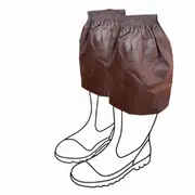 Oilskin Wellington Over Boots Gumboot Waterproof Sock Protector