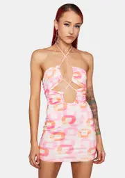 Unexpected Moves Mini Dress