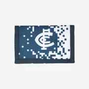 Carlton Blues AFL Money Wallet Coin Note and Card Compartments