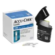 Accu-Chek Guide 100 Test Strips Blood Glucose Testing Diabetes Accuchek