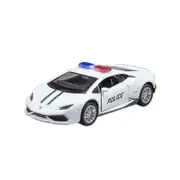 Catzon 1/36 Huracan Scale Alloy Police Car Moder with Pull-Back Functionally