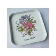 Vintage Royal Secret Cologne Perfume Porcelain Vanity Tray Germaine Monteil