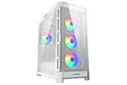 Cougar Duoface Pro RGB E-ATX Mid-Tower Case - White [CGR-5AD1W-RGB]