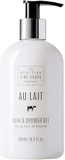 Scottish Fine Soaps Au Lait Bath & Shower Gel 300ml 10.5oz