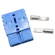 Anderson Plug Connector 50A Red 1 Pair with Terminals