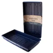 1020 Garden Trays No Drain Holes - 5-Pack Hydroponic Seedling Trays