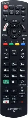 N2QAYB001191 Remote Control Replacement for Panasonic LCD LED TV TH-32FS500A