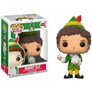 Buddy Elf + Snowballs 488 Funko Vinyl New in Mint Box + Protector